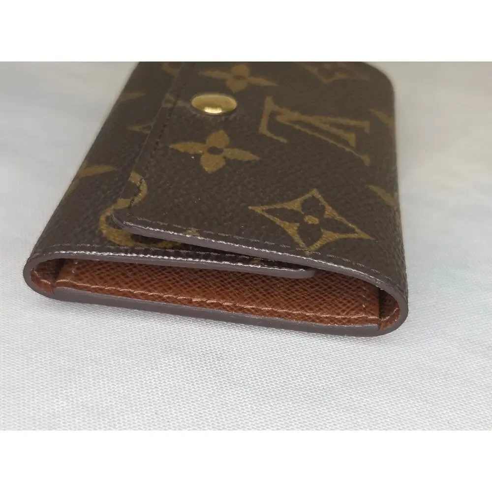 Louis Vuitton Monogram 6 Key Holder Case LV Vintage Multicles